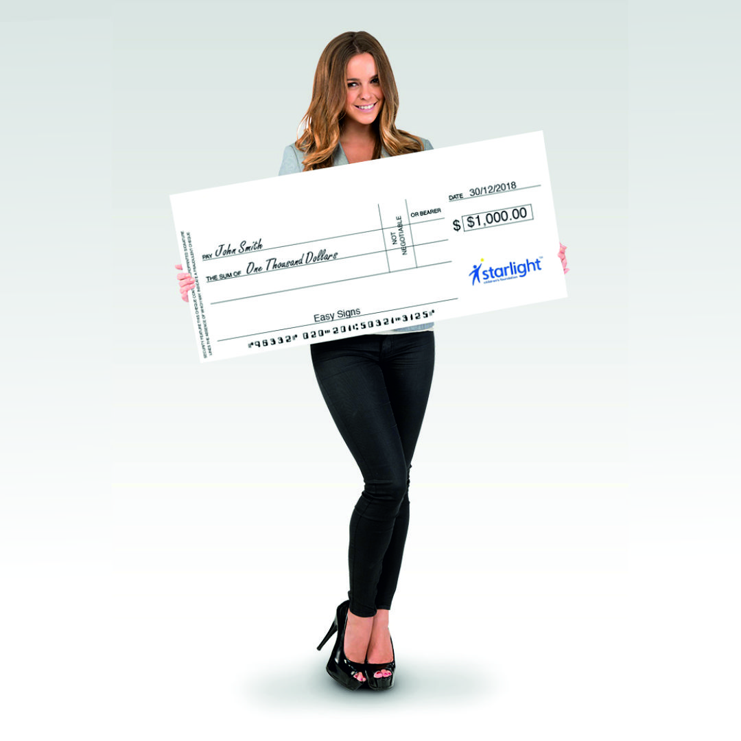 Novelty Cheque